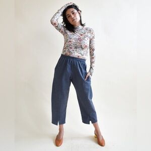 NWT- Altar PDX - Fisherman Trousers in “Astoria Blue”